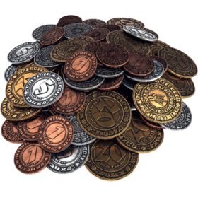 Czech Games Edition Précommande: Kingdom Come Deliverance: ext. Metal Coins Set (EN)