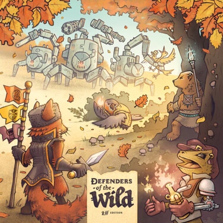 Misc. Boardgames Précommande: Defenders of the Wild (2nd edition) (EN)