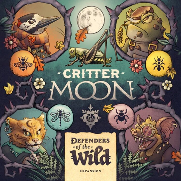 Misc. Boardgames Précommande: Defenders of the Wild (2nd edition): ext. Critter Moon (EN)