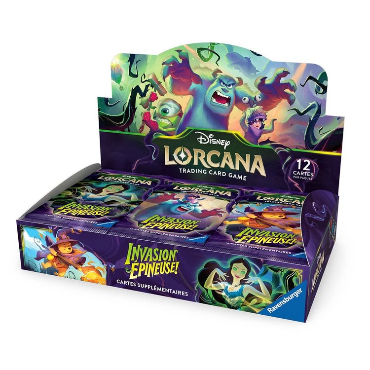 Ravensburger Disney Lorcana: Invasion Épineuse!: Booster (FR) Disponible en magasin seulement