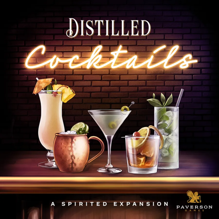 Paverson Games Précommande: Distilled: Ext. Cocktails (EN)