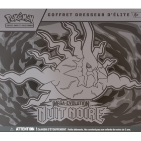 Pokemon Pokemon: ME05 Nuit Noire: Coffret Dresseur D'Élite (FR) Disponible en magasin seulement