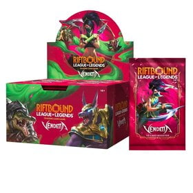 UVS Games Riftbound: League of Legends TCG: Vendetta: Booster Display (EN): Disponible en magasin uniquement