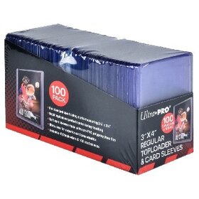 Ultra pro UP83648 Toploader 3X4 Regular / 100 and penny sleeves