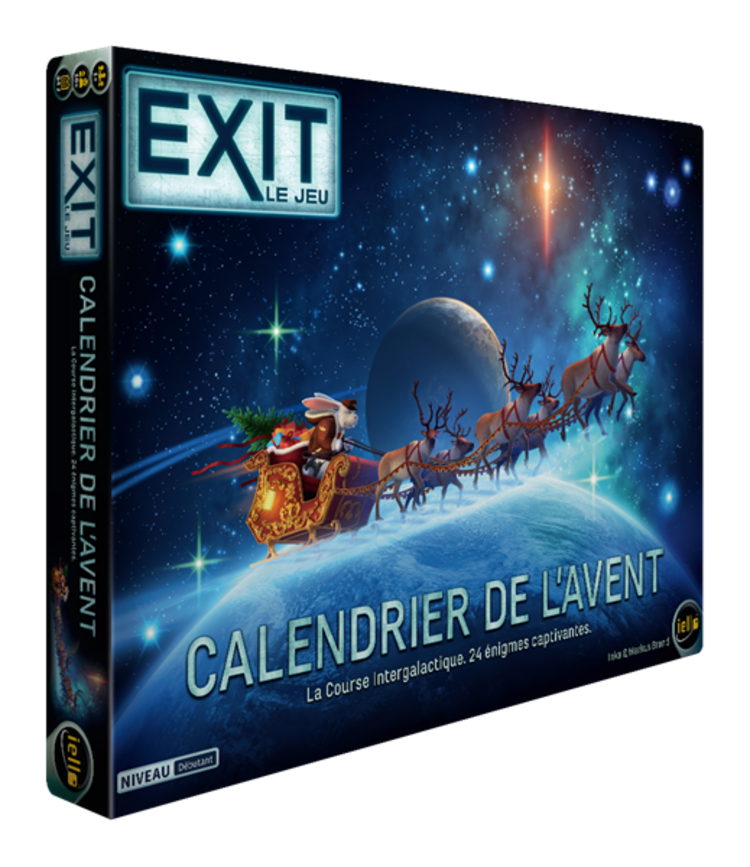 Iello Précommande: Exit: Calendrier De L'Avent 2026: Course Intergalactique (FR)