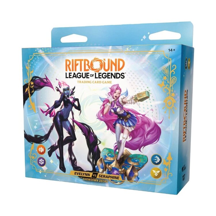 UVS Games Précommande: Riftbound: League Of Legends TCG: Radiance: Showdown Deck: Evelyne vs Seraphine (EN)
