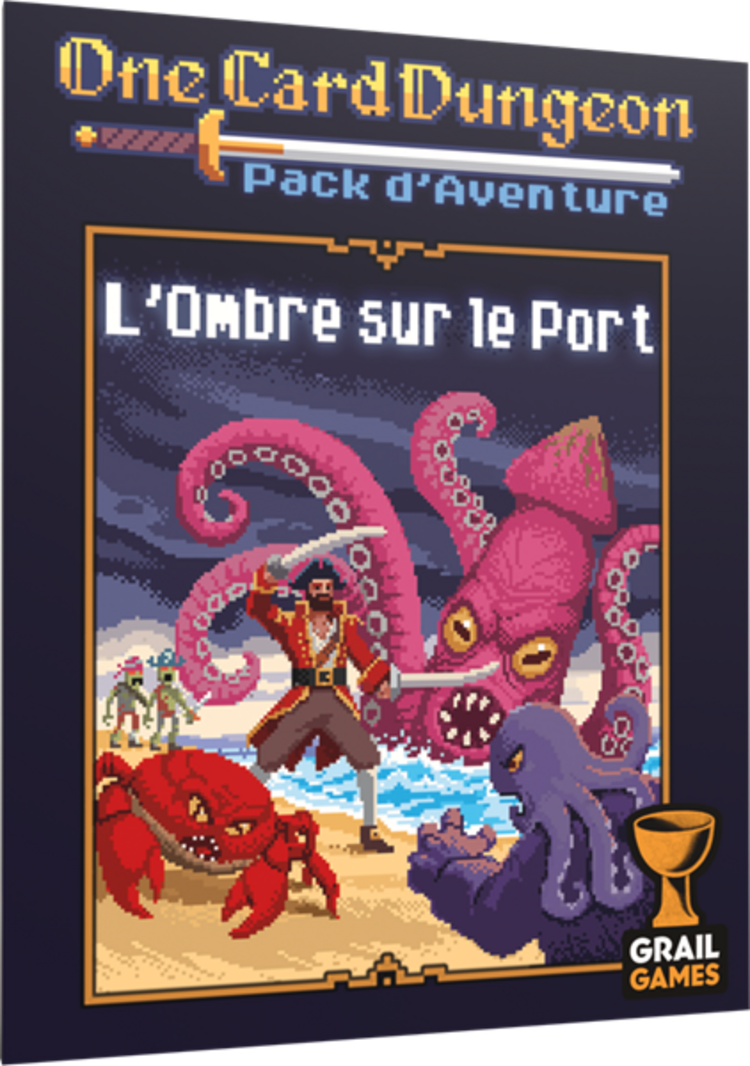 Grail Games Précommande: One Card Dungeon: Pack D'Aventure: Ext. L'Ombre Sur Le Port (FR)