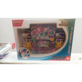 Pokemon Pokemon: 30E Anniversaire: Coffret Nymphali Ex (FR) Disponible en magasin seulement
