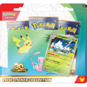 Pokemon Pokemon: 30TH Celebration: Tech Sticker Collection (EN) Disponible en magasin seulement