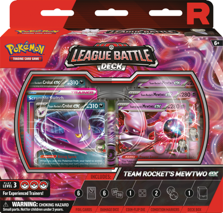 Pokemon Pokemon: League Battle Deck: Team Rockets Mewtwo Ex (EN)