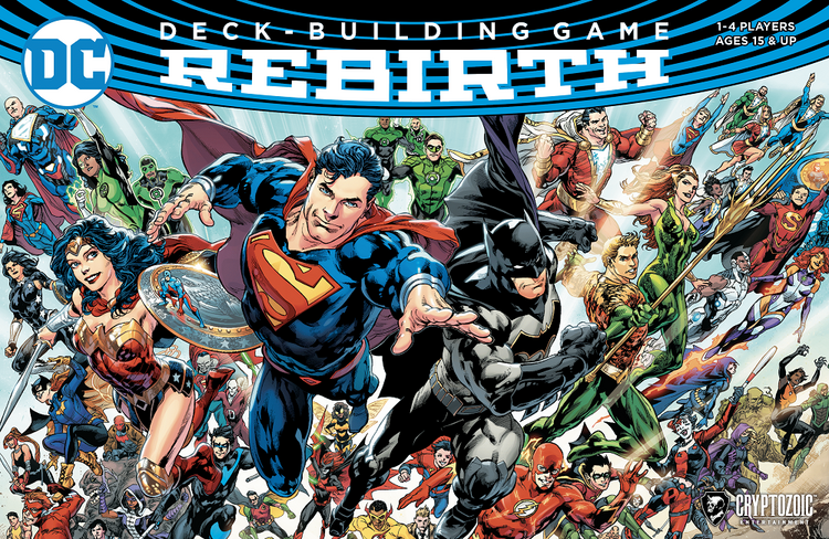 Cryptozoic Entertainment Précommande: DC Comics Deck-Building Game: Rebirth (EN)