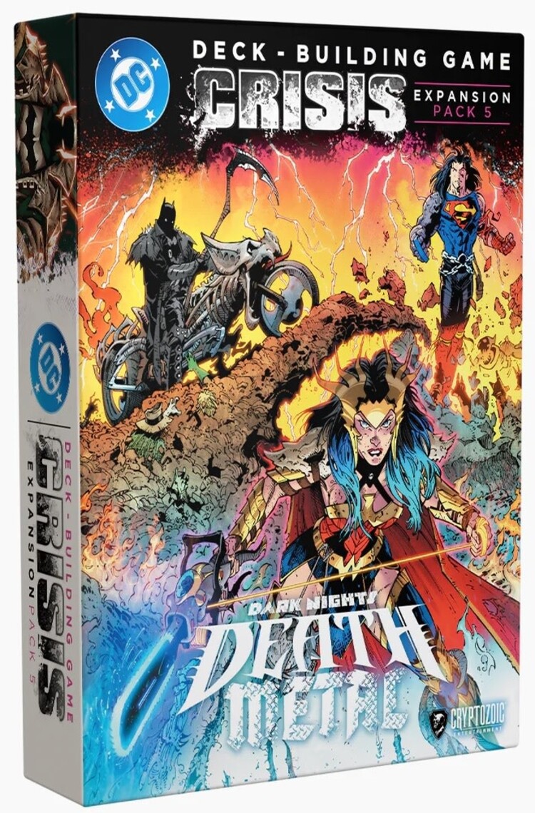Cryptozoic Entertainment DC Comics Deck-Building Game: Ext. Crisis Pack 5 Death Metal (EN)