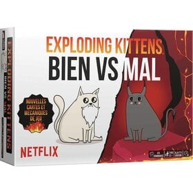 Exploding Kittens Précommande: Exploding Kittens: Bien VS Mal (FR)