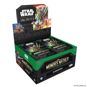 Fantasy Flight Games Précommande: Star Wars Unlimited: Mondes Natals: Booster Display (FR)