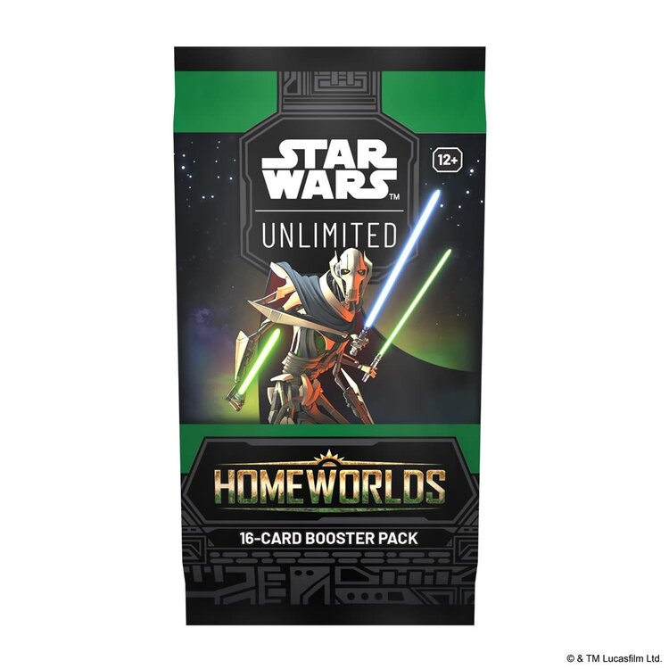 Fantasy Flight Games Précommande: Star Wars Unlimited: Homeworld: Booster Pack (EN)