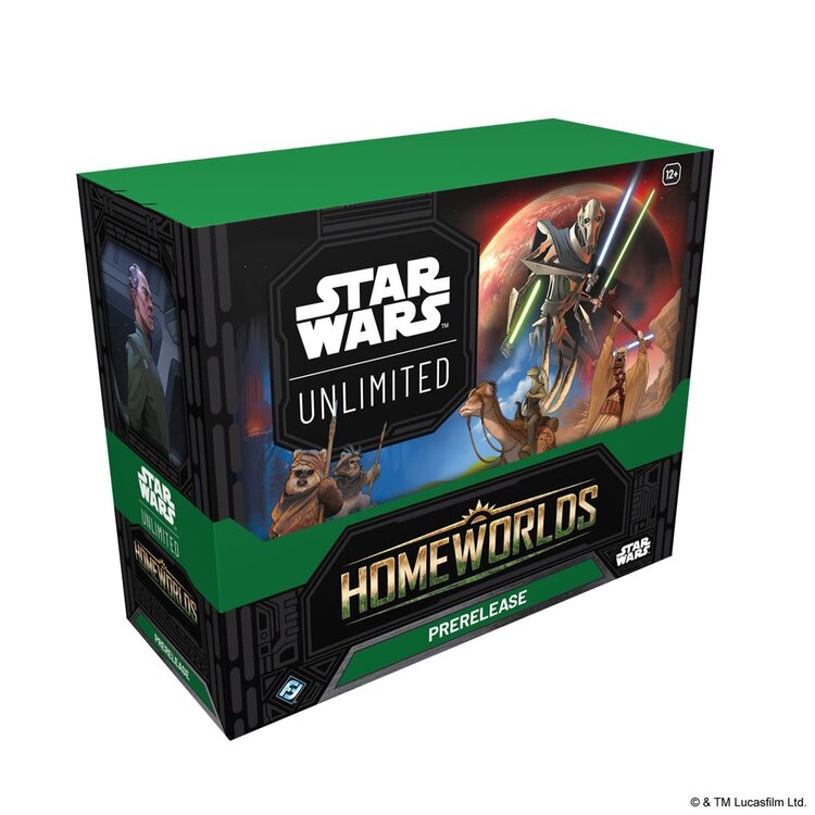 Fantasy Flight Games Précommande: Star Wars Unlimited: Homeworlds: Prerelease Box (EN)