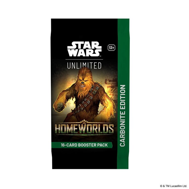 Fantasy Flight Games Précommande: Star Wars Unlimited: Homeworlds: Carbonite Pack (EN)