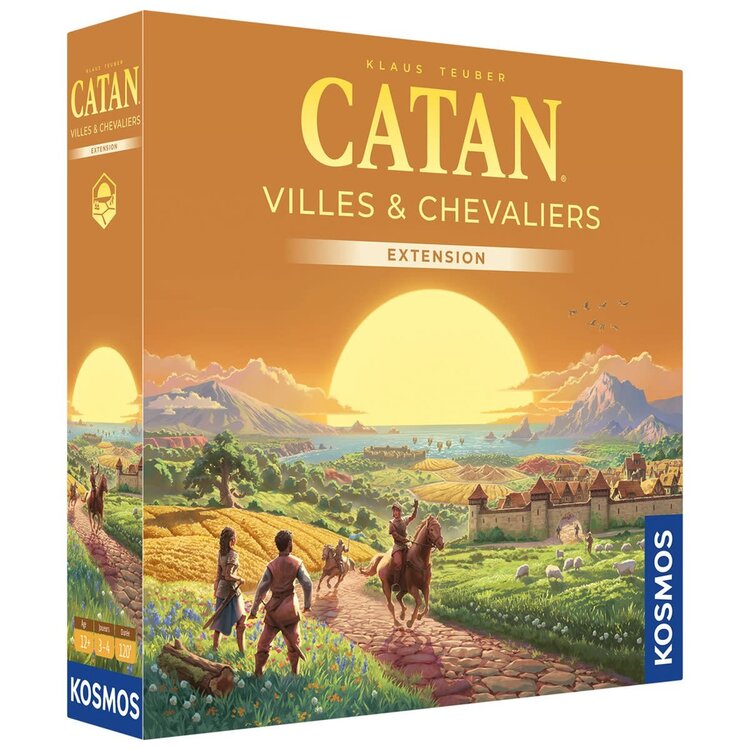 Filosofia Éditions Catan: Ext. Villes et Chevaliers (FR)