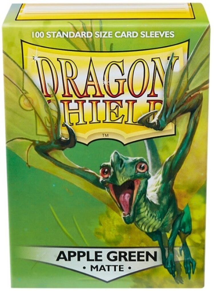 Arcane Tinmen AT-11018 Dragon Shield Matte Apple Green / 100ct Sleeves