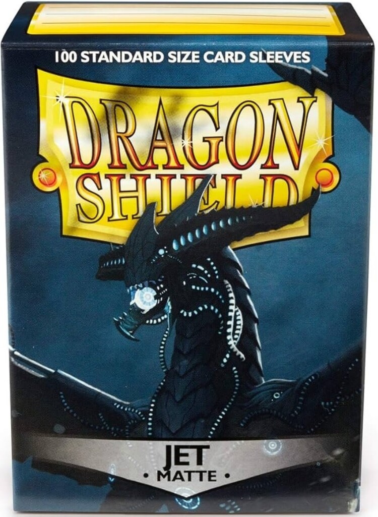 Arcane Tinmen AT-11024 Dragon Shield Matte Jet / 100ct Sleeves