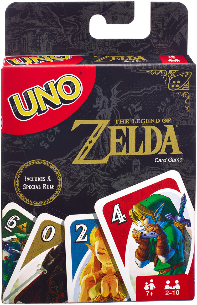 Mattel Games Uno: La Légende De Zelda (ML)