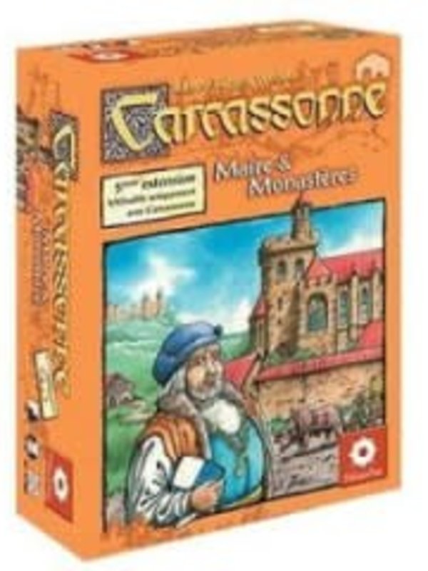 Z-Man Games, Inc. Carcassonne: Ext. Maire et Monastères (FR)