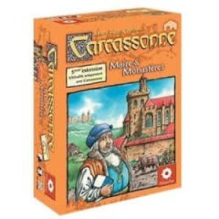 Z-Man Games, Inc. Carcassonne: Ext. Maire et Monastères (FR)