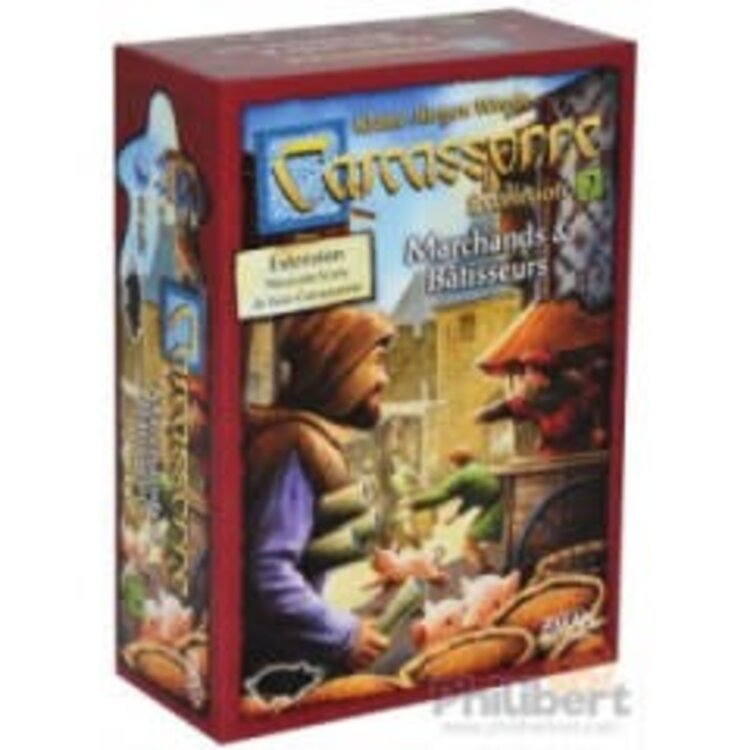 Z-Man Games, Inc. Carcassonne: Ext. Marchands et Bâtisseurs (FR)