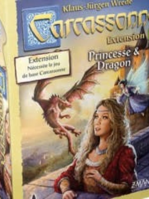 Z-Man Games, Inc. Carcassonne: Ext. Princesse et Dragon (FR)
