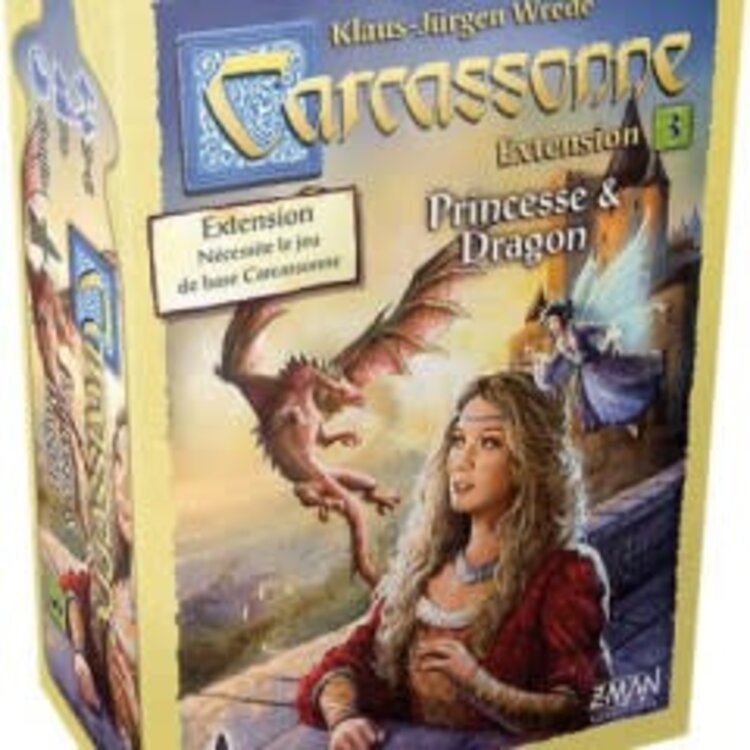 Z-Man Games, Inc. Carcassonne: Ext. Princesse et Dragon (FR)
