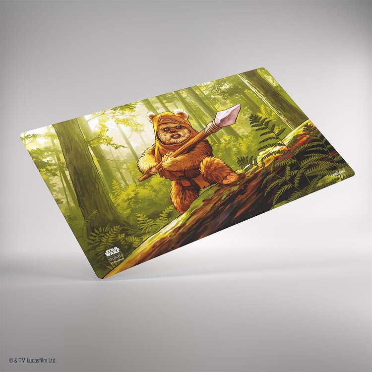 Gamegenic Star Wars: Unlimited: Double-Sided Game Mat: Wicket & Ewok Archers (ML)
