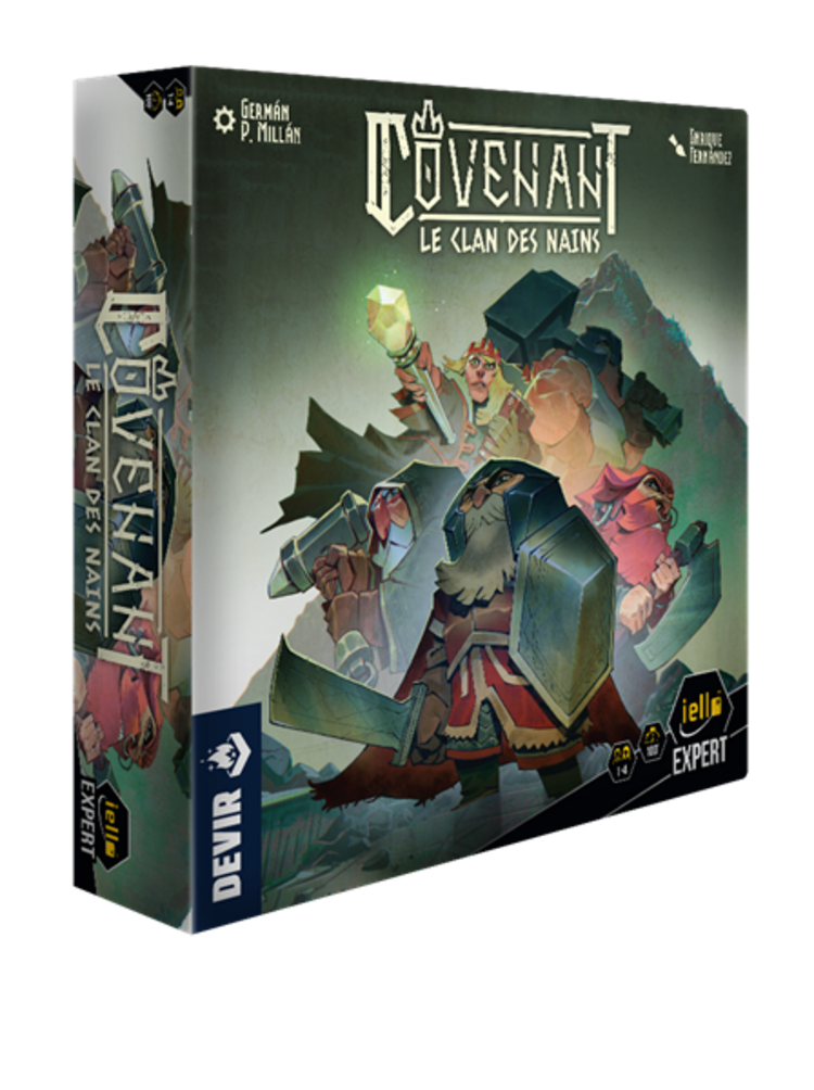 Iello Précommande: Covenant: Le Clan Des Nains (FR)