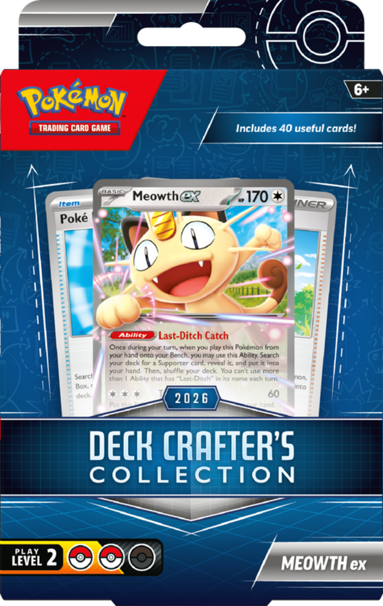 Pokemon Pokemon: Decks Crafter's Collection: Meowth Ex (EN)