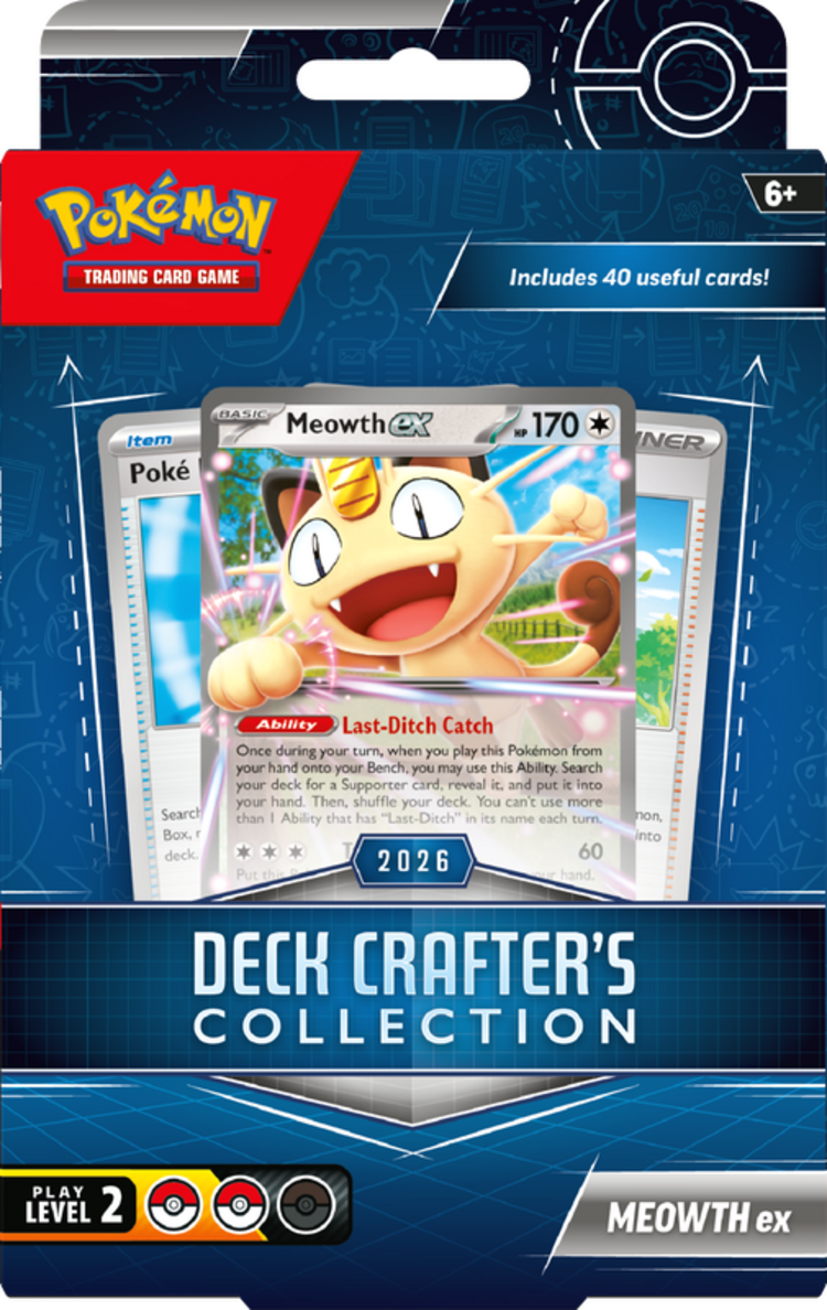 Pokemon Pokemon: Decks Crafter's Collection: Meowth Ex (EN)