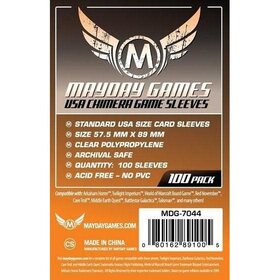 Mayday Games Sleeves - MDG-7044 «USA Chimera» 57.5mm X 89mm / 100