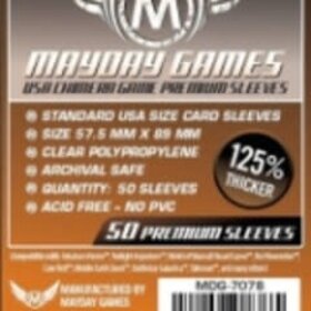 Mayday Games Sleeves - MDG-7078 «USA Chimera» 57.5mm X 89mm Deluxe / 50