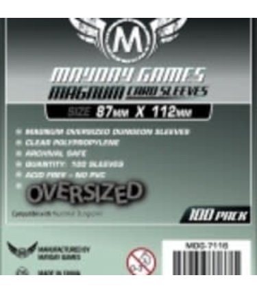 Mayday Games Sleeves - MDG-7116 «Magnum Dongeon» 87mm X 112mm / 100