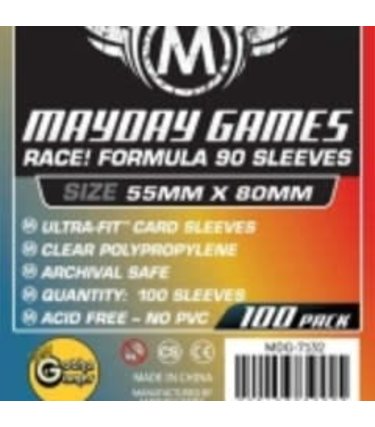 Mayday Games 7132 Sleeve «Race!» 55 mm X 80 mm / 100