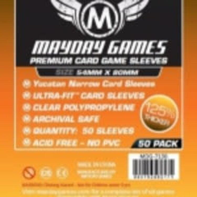 Mayday Games 7136 Sleeve «Yucatan» 54mm X 80mm / 50