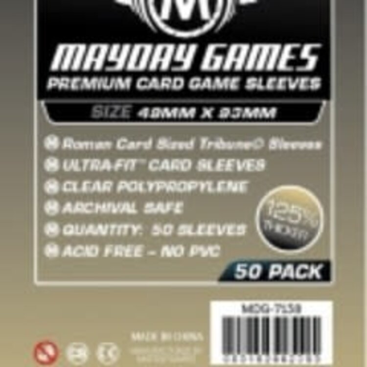 Mayday Games 7138 Sleeve «Tribunes» 49mm X 93mm / 50