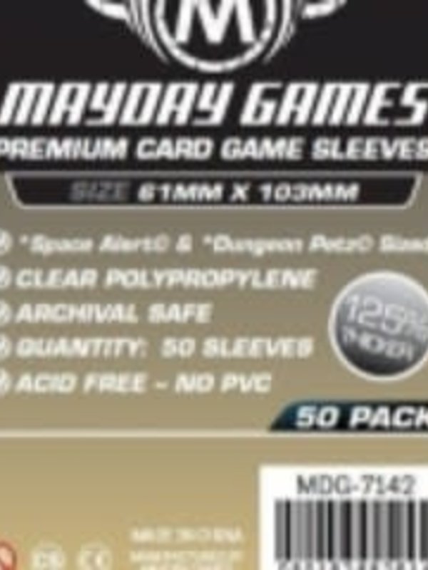 Mayday Games 7142 Sleeve «Space Alert» & «Dungeon Petz» 61mm X 103mm / 50