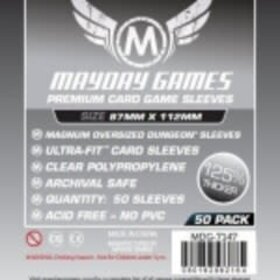 Mayday Games Sleeves - MDG-7147 «Munchkin Dungeon» - 87mm X 112mm Deluxe / 50