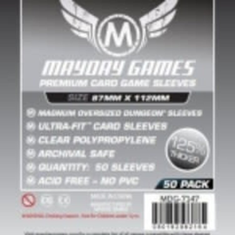 Mayday Games Sleeves - MDG-7147 «Munchkin Dungeon» - 87mm X 112mm Deluxe / 50