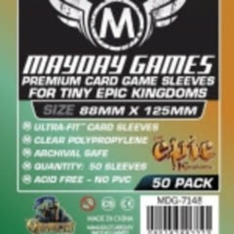 Mayday Games 7148 Sleeve «magnum copper» 88mm X 125mm Deluxe / 50
