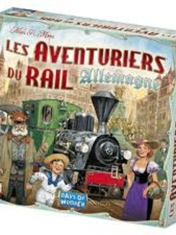 Days of Wonder Les Aventuriers du Rail: Allemagne (FR)