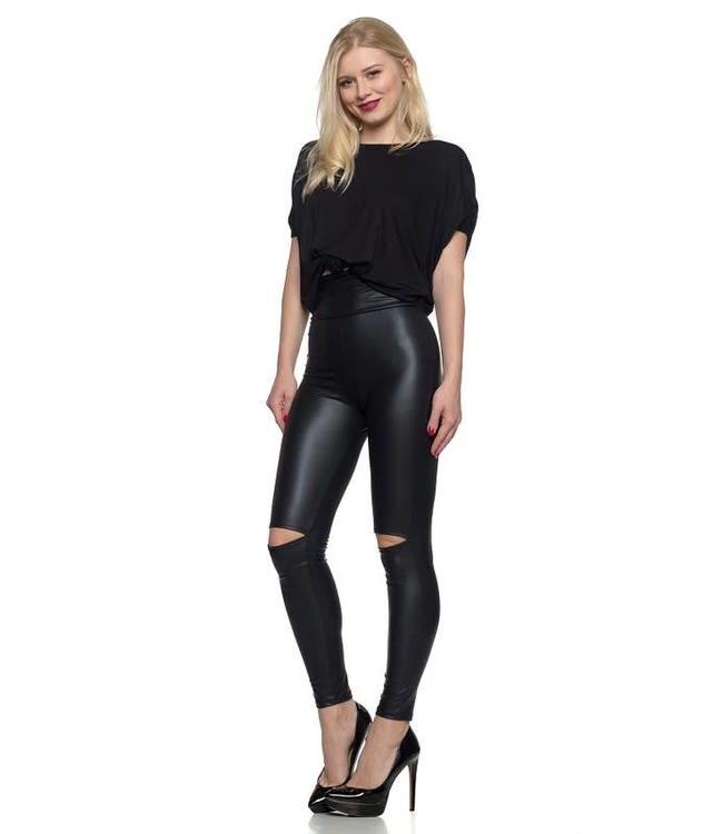 leather leggings hot