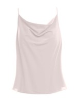 Natty Grace Chic and Simple Cowl Neck Cami
