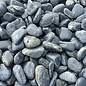 Mexican Beach Pebbles (Black Polished) BAG - 40lb