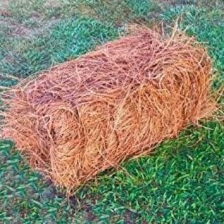 straw pine bale