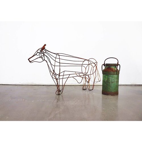 Cast Iron Cow - Lawn Art Cast Iron Cow - Lawn Art